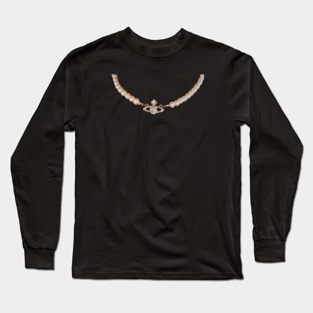 collar de perlas de vivianne Long Sleeve T-Shirt by uchix
